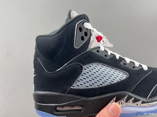 1st Kicks Metallic 605 Air HF3975- Black 5 Reimagined StreetReady Jordan 1104